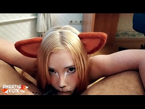 ❤️ Kitsune svelge pikk og cum i munnen ❤ Sex hos oss ☑
